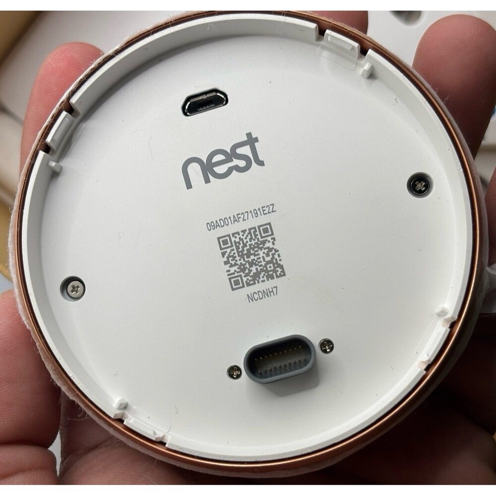 New Open Box Google Nest Thermostat Copper WiFi Smart Home Learning T3021US - Picture 8 of 8